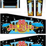 Atlantis – Pinball Cabinet Decals Set
