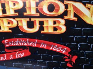 Champion Pub – Pinball Cabinet Decals Set