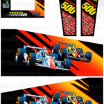 Indianapolis 500 – Pinball Cabinet Decals Set