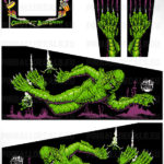 Creature From The Black Lagoon – Pinball Cabinet Decals Set