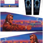 Dirty Harry – Pinball Cabinet Decals Set