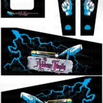 The Addams Family – Pinball Cabinet Decals Set