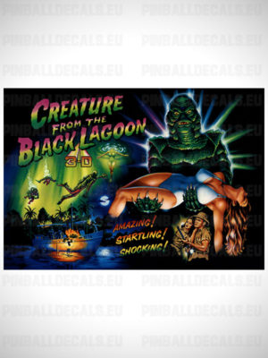 Creature From The Black Lagoon – Pinball Translite