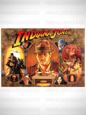 Indiana Jones 1993 – Pinball Translite
