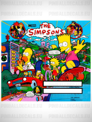 The Simpsons – Pinball Translite