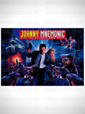 Johnny Mnemonic – Pinball Translite