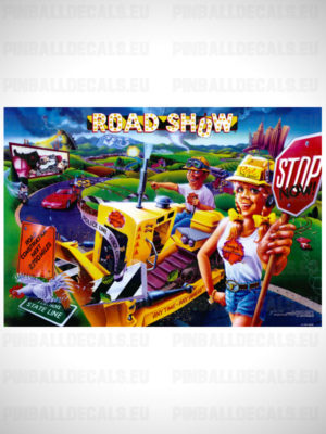 Red & Ted’s Road Show – Pinball Translite