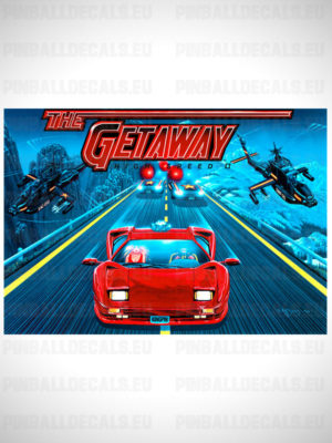 The Getaway High Speed II – Pinball Translite