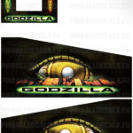 Godzilla – Pinball Cabinet Decals Set