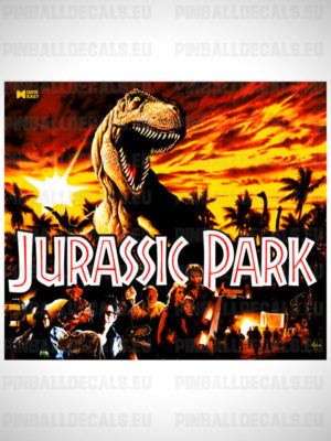 Jurassic Park – Pinball Translite