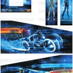 Tron Legacy – Pinball Cabinet Decals Set