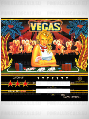 Vegas – Pinball Translite
