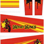 Road Kings – Pinball Cabinet Decals Set