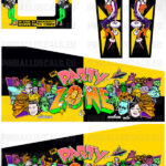 The Party Zone – Pinball Cabinet Decals Set