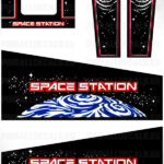 Space Station – Pinball Cabinet Decals Set