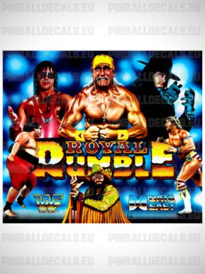 WWF Royal Rumble – Pinball Translite